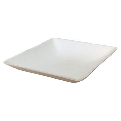 Mini assiette jetable 6,5x6,5 cm en cellulose - 100 pièces - Ecobioshopping (1/2)