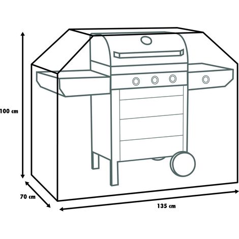 Primaster Schutzhülle Universal für Gasgrills und Grillwagen Grillabdeckhaube (1/3)