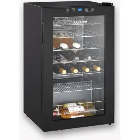 Severin WKS 8908 Cantinetta Vini Libera Installazione 33 Bottiglie da 0,75L Classe G Colore Nero (1/4)