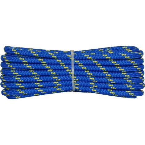 006006381 Treccia corit azzurra, 8 mm - 20 mt, Corda intrecciata multiuso resistente ai raggi U.V. e all'abrasione, per attività all'aperto, giardino, mare, guinzagli e fai da te, rottura 700 kg (1/4)