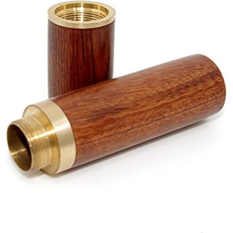 Sollbry Mini palillero portátil de madera para palillos de dientes (marrón claro) (1/5)