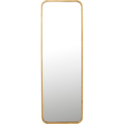 Miroir Mural en Métal Design "Mona" 119cm Or (1/5)
