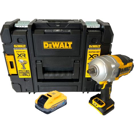 DeWalt DCF 961 NT Akku Schlagschrauber 18 V 1632 Nm 1/2" Brushless + 1x Powerstack Akku 5,0 Ah + TSTAK - ohne Ladegerät (1/4)