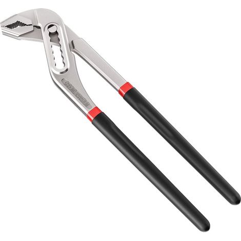 Pinces Multiprise, 295mm Pince Réglable Pince Plombier avec Poignée en Antidérapante, Réparations de Chauffage(Noir) (1/5)