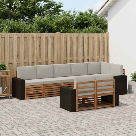 vidaXL Sofagarnituren Massivholz Akazie (1/5)