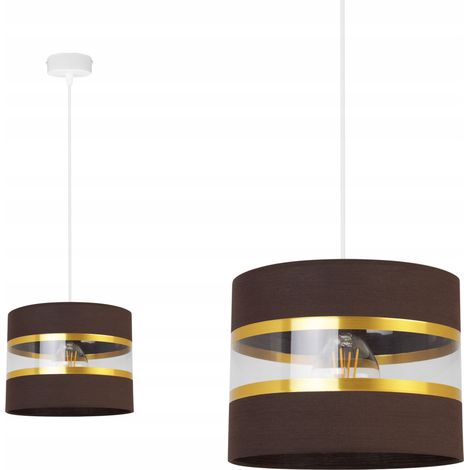 LAMPADAIRE SUSPENDU LUSTRE ABAT-JOUR MODERNE (1/5)