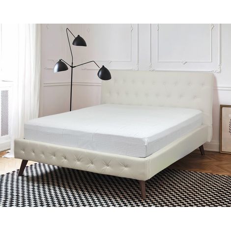 Coprimaterasso Trattamento Ioni Argento Salvamaterasso Traspirante con Angoli Elasticizzati Antiacaro Traspirante Regolatore Materassi Bianco - Singolo (1/4)