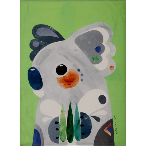 Serviette de Table 100% Coton, Imprimé Koala, 50 x 70 cm - Multicolores (1/5)
