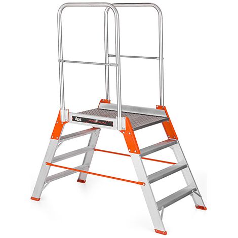 Piattaforma 2x3 gradini - Altezza massima di lavoro 2.62m - 97303