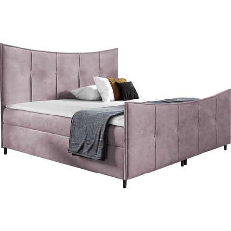 Cama continental Fons, Fresh 9, Continental, Doble, 140x200, Tapiz, Somieres, 140x213x130cm (1/5)