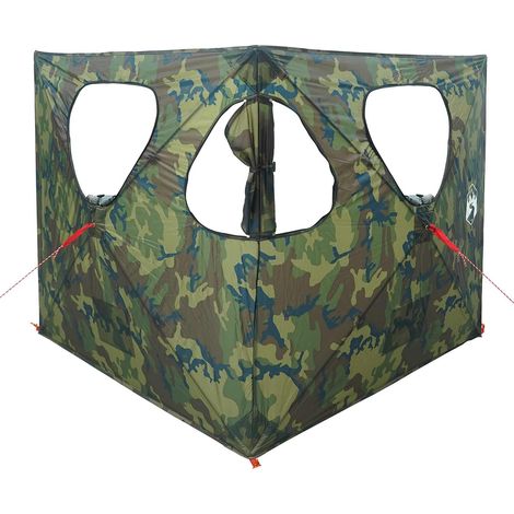 Tienda de Caza Camuflaje 145 x 145 x 150 cm Poliéster y Acero