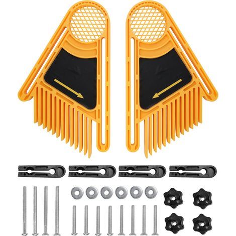2 feather boards with accessories for table saw, band saw, wood guide (1/5)