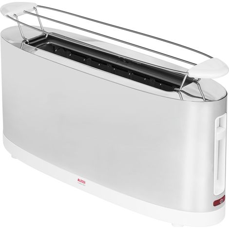 Alessi SG68 W tostadora blanca diseño moderno (1/4)