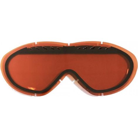 Écran ventilé orange pour masque lunette cross Smith Sonic Sol-X