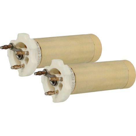 vhbw 2x elemento riscaldante sostituisce Leister 139.922 per pistola di saldatura a aria calda - 770 W, 1,68 x 5,5 cm
