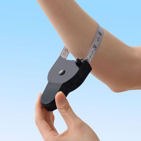 Mètre ruban télescopique automatique pour mesurer la circonférence corporelle (1/5)