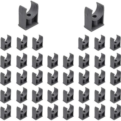 40Pcs Clips de Tuyau en Plastique,pour Tuyaux d'eau (1/5)