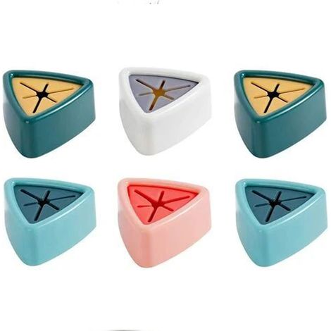 Accroche Torchon Adhésif Porte Torchon Cuisine Porte Serviette Adhesif,Crochets pour Serviettes Pince Porte-Torchons Sèche-Serviettes en ABS Sans Perçage, 6pcs