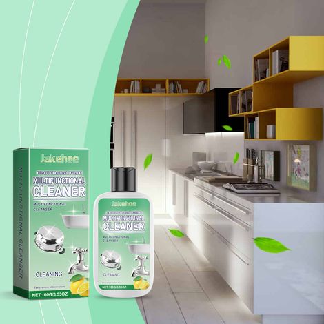Multifunktionale Reinigungslotion für Küche, Bad, Glas, Fliesen und Edelstahl zur Entfernung von Kalkablagerungen – 100 g -- BIEMMEDUE (1/5)