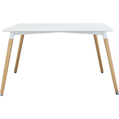 THOMAS - tavolo da pranzo scandinavo 120x80 (1/2)