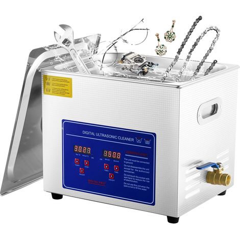 Nettoyeur Ultrasonique, Capacité de 10L, Puissance Ultrasonique de 240W, Puissance de Chauffage de 300W, Fréquence de 40kHz, Tension de 220V (1/5)