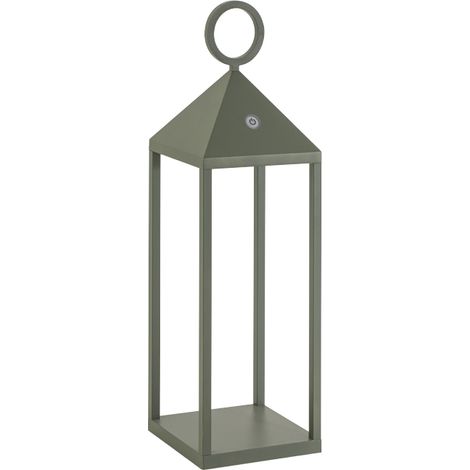 PICNIC Lampada da tavolo portatile LED 2,2W IP54 2700K CRI85 47cm - Verde - Rossini Group - Design in alluminio pressofuso (1/5)
