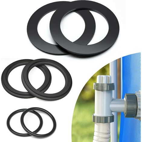 Joints toriques ING, 6 pièces, pour piscines, accessoires de piscine, joint rond, références 10747, 25006, 25010, 28633, 28635 et 28621 (1/5)