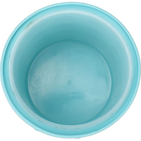 Seau à glaçons en silicone rond multifonction portable avec couvercle, moule à glace pour extérieur (1/5)