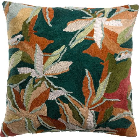 VIVARAISE - Coussin brodé Alina en coton - Vivaraise (1/3)