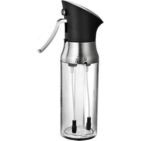 Pulvérisateur d'huile pour la cuisson - Le pulvérisateur de vinaigre d'huile de 200 ml peut être librement tourné et distribué (1/5)
