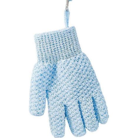 Gants exfoliants (lot de 4) pour la douche et le lavage du corps entier (adulte). (1/5)