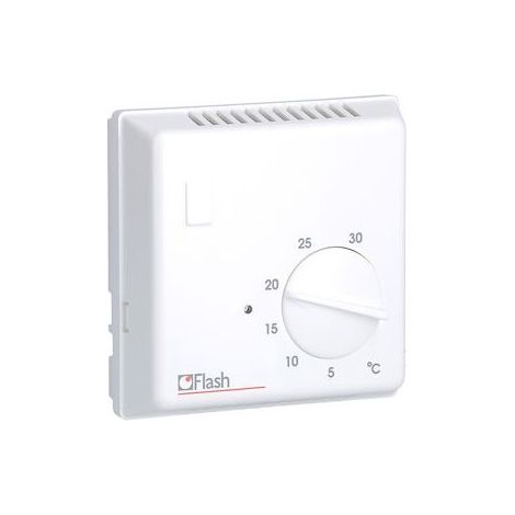Hager 25620 Termostato ambiente bimetallico per riscaldamento e acqua calda con contatto invertitore 230 V