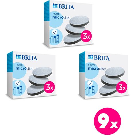 Brita MicroDisc - Filtri per bottiglie e borracce filtranti (9x Microdisc) (1/5)