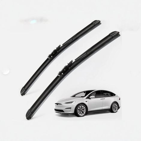 Paire d'essuie-glaces compatibles avec Tesla Model X 2015-2019 1034390-00-B (1/5)