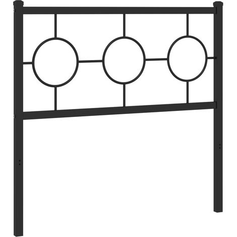 Tête de lit,Panneau décoratif métal noir 90 cm CFW7742845 (1/5)