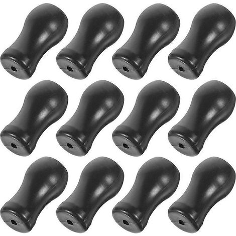 Embouts de cordon pour stores et rideaux, design minimaliste, lot de 12 (1/5)
