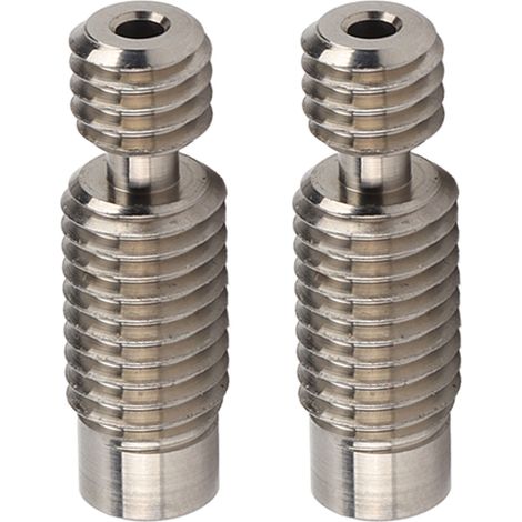 Tube filetée métallique pour imprimante 3D - 2 pièces, précision élevée, intérieur lisse, longue portée, type à vis (1/5)
