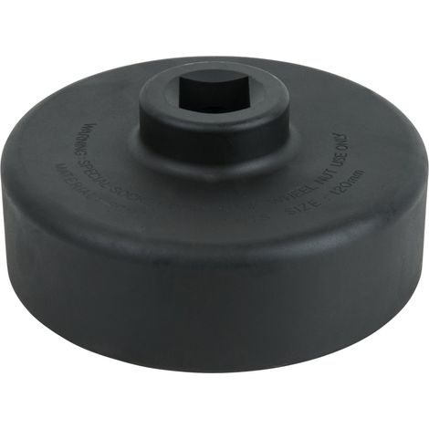 KS Tools 1 Zoll Achsmuttern-Schlüssel, 6-kant, kurz, 120 mm (1/3)