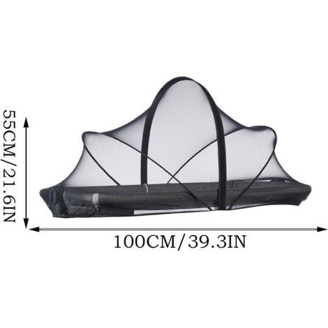 Moustiquaire Bébé - 1 Unité - Maille Fine - Pliable Et Aérée - Pour Lit Berceau Poussette Voyage - Taille Universelle BLU-RAY FILM (1/5)