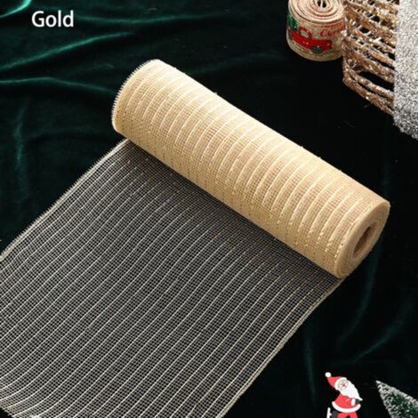Guirlande lumineuse en ruban métallique avec cellules, 10 mètres, idéale pour décoration de sapin de Noël, emballage cadeau et créations festives
