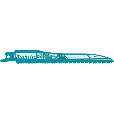 Makita B-05038 Makita B-05038 Reciproblatt BIM 152/7-18Z 5St Sägeblatt-Länge 152 mm 5 St.