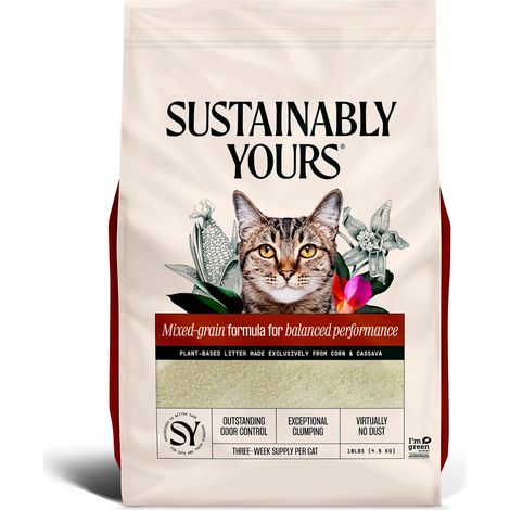 Litière pour Chat – Formule Grains Mixtes 4,5 kg (1/5)