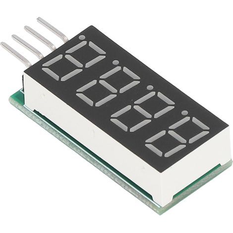 Module de Tube numérique à 4 chiffres et 7 segments, affichage LED, Interface I2C DC 5V/3.3V DM43B04 (1/5)