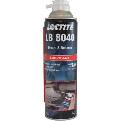 LOCTITE spray aflojatodo loctite lb 8040 400ml efecto hielo , El Spray Aflojatodo Loctite LB 8040 de 400 ml con efecto hielo es un producto diseñado para liberar de manera rápid (1/4)