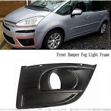 Pour Citroën C4 Grand Picasso, cadre de feu antibrouillard avant, cache de feu antibrouillard, garniture de capot 7414SJ
