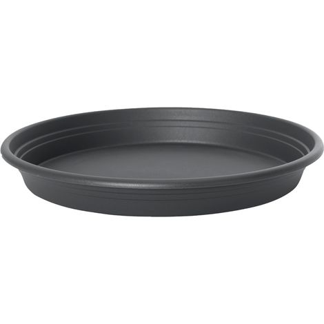 Florus Soucoupe Universelle Rond 44 - Gris - Ø 44 x H 0 cm - extérieur - 100% recyclé