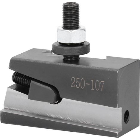 250‑107 Porte-outil à changement rapide type américain, en acier à haute teneur en carbone, pour montage de fraise CNC, accessoires pour tours (1/5)