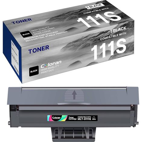 G&G Toner Compatible Samsung MLT-D111S/ELS Noir Avec Puce 1000 Pages
