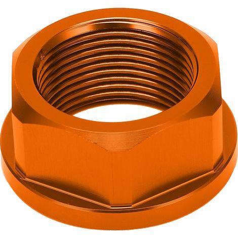 Écrou d'Axe de Roue Arrière M25 61010086000Remplacement pour Husqvarna FC/FX/TC/TX 125-450 Orange (1/5)