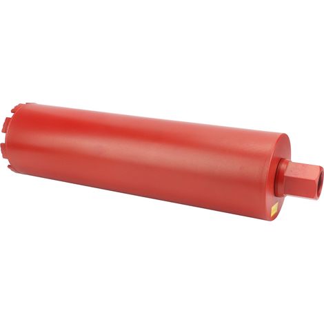 Foret à carotter diamant 4.5 pouces filetage 1-1/4 pour brique béton, carottage à sec ou humide (1/5)